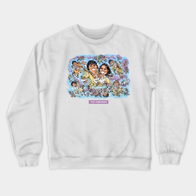 The Osmonds Crewneck Sweatshirt by PLAYDIGITAL2020